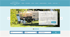 Desktop Screenshot of campingbaiedeterenez.com
