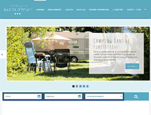 Tablet Screenshot of campingbaiedeterenez.com